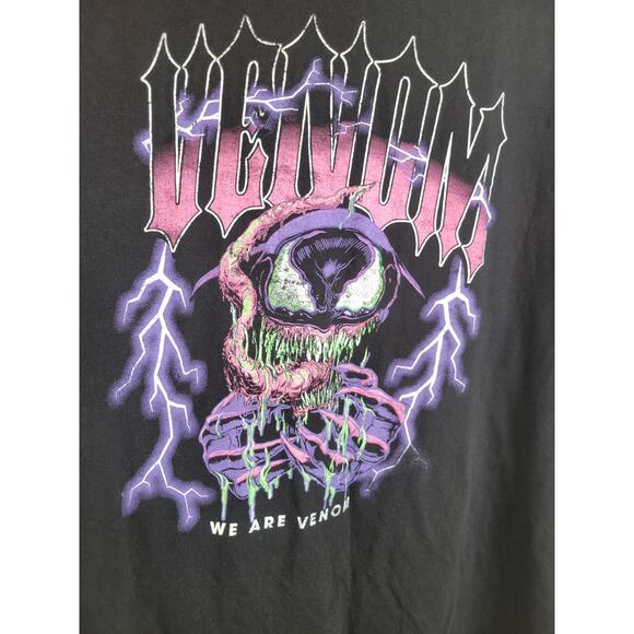 Marvel Black Lightning We Are Venom Graphic Short Sleeve T-Shirt Men's Size 3XL - Picture 5 of 8